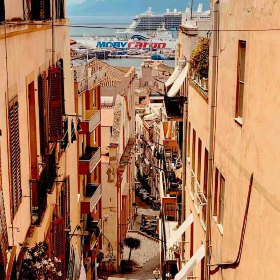 Panorama Di Mare Suite Via Cima Cagliari Centro Exterior foto